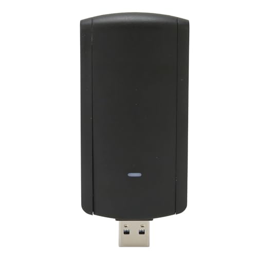 Haofy USB-WLAN-Adapter, Hochgeschwindigkeits-WLAN-Adapter, Multi-System-Unterstützung, Dualband 1300 M, mit 2 5-dBi-Antennen für Laptop von Haofy