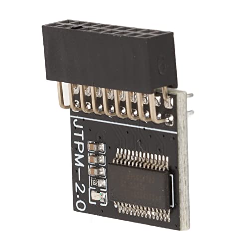 TPM 2.0-Verschlüsselungssicherheitsmodul, 18-poliges TPM2.0-Modul mit Diskretem Verschlüsselungsprozessor, Schwarzes PCBC-Material von Haofy