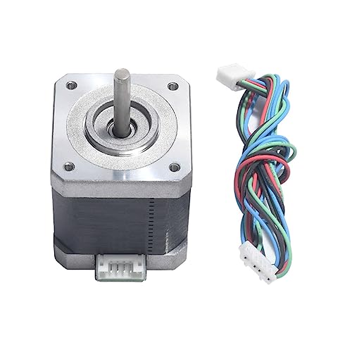 Haoyull Hochpräziser 42 Schrittmotor für 3D-Druck MS17HD6P420I-04 2 Phasen 3D Drucker Schrittmotor MS17HD6P420I 04 von Haoyull