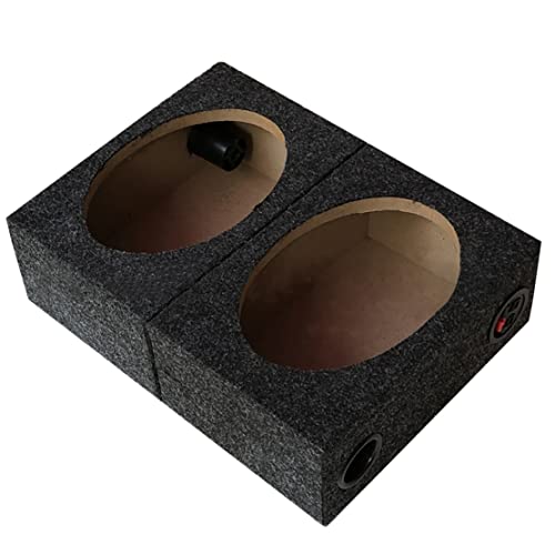 Happlignly Single 6X9 Lautsprecher Box Universal Versiegelte Lautsprecherboxen Auto Lautsprecher Box Auto Subwoofer Boxen für Auto Musik Paar von Happlignly