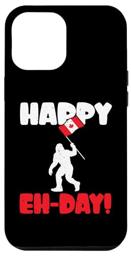 Hülle für iPhone 15 Plus Happy Eh Day — Lustiger Canada Day Bigfoot Wear Kanadische Flagge von Happy Canada Day Design Canadian Pride