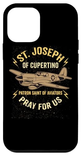 Hülle für iPhone 12 mini St. Joseph von Cupertino Schutzpatron der Piloten Flieger von Happy Catholics