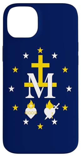 Hülle für iPhone 14 Plus Miraculous Medaille Catholic Our Blessed Mother Mary Immaculate von Happy Catholics