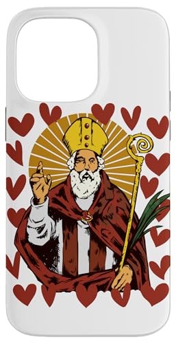 Hülle für iPhone 14 Pro Max Heiliger Valentinstag, katholischer St. Valentines Day Patron Saint Love von Happy Catholics