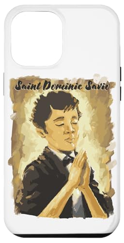 Hülle für iPhone 15 Pro Max St. Dominic Savio Heiliger katholischer Schutzpatron im Teenageralter von Happy Catholics