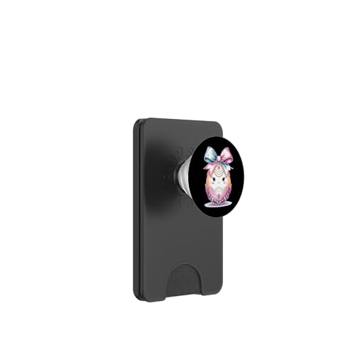 Frohes Osterei Coquette Bow Egg Frohe Ostern PopSockets PopWallet für MagSafe von Happy Easter Day Celebration