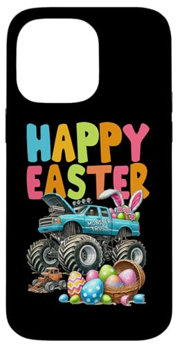 Jungen Happy Easter Monster Truck Ostereier Kleinkind Hülle für iPhone 14 Pro Max von Happy Easter Day Gifts & Apparel