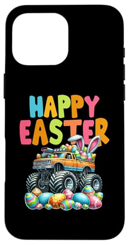 Jungen Happy Easter Monster Truck Ostereier Kleinkind Hülle für iPhone 16 Pro Max von Happy Easter Day Gifts & Apparel