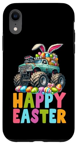 Jungen Happy Easter Monster Truck Ostereier Kleinkind Hülle für iPhone XR von Happy Easter Day Gifts & Apparel