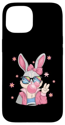 Pink Bunny Frohe Ostern Hülle für iPhone 15 von Happy Easter Day Gifts & Apparel