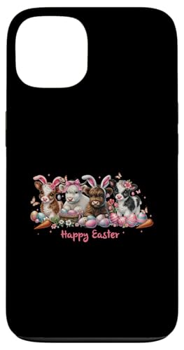 Rosa Kühe Frohe Ostern Hülle für iPhone 13 von Happy Easter Day Gifts & Apparel