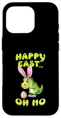 Lustiges Osterei Happy East T Rex Dinosaurier Ei Jungen Mädchen Kinder Hülle für iPhone 16 Pro von Happy Easter Outfits