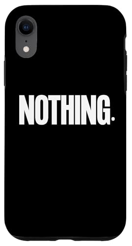 Hülle für iPhone XR That Says Nothing Shirt — Ein Design, das nichts sagt von Happy Family Designs That Says Apparel.