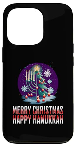 Hülle für iPhone 13 Pro Frohe Weihnachten Happy Chanukkah Chrismukkah Jüdische Familie von Happy Hanukkah Jewish Holiday Outfits