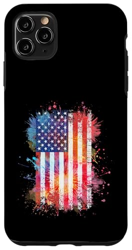 Holi Festival US-amerikanische Flagge Indien Hindus Männer Frauen Kinder Hülle für iPhone 11 Pro Max von Happy Holi Indian Festival Apparel Gifts Shop