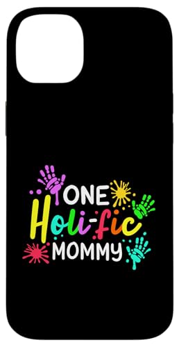 Hülle für iPhone 14 Plus One Holific Mommy Happy Holi Festival India Hindu-Familie von Happy Holi Indian Festival Apparel Gifts Shop