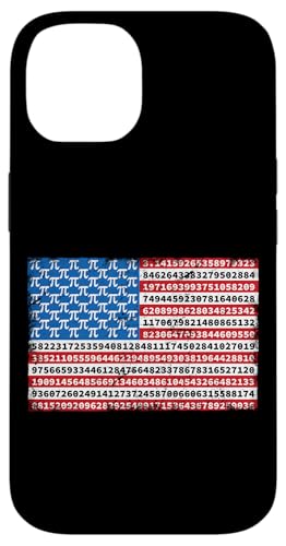 Happy Pi Day 3.14 Pi Symbol Amerikanische Flagge Mathematik Liebhaber Pi Day Hülle für iPhone 14 von Happy Pi Day 3.14 Math Lover Clothing Co