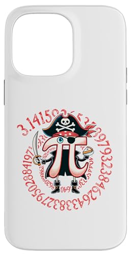 Lustiger Piraten-Spiral-Pi Happy Pi Day Math, griechischer Piratenliebhaber Hülle für iPhone 14 Pro Max von Happy Pi Day 3.14 Math Lover Clothing Co