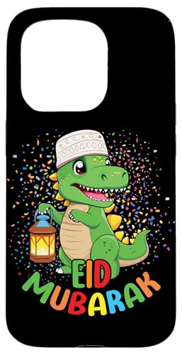 Hülle für iPhone 15 Pro Dinosaurier Eid Mubarak Ramadan Islamisch Muslim Eid Al Fitr von Happy Ramadan Kareem Islam Religion Eid Fitr