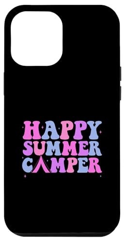 Hülle für iPhone 13 Pro Max Happy Summer Camping Crew — Letzter Schultag von Happy Summer Camp Gifts for Kids