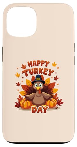 Hülle für iPhone 13 Happy Turkey Day Thanksgiving Day Truthahn Family Dinner Kids von Happy Turkey Day Thanksgiving Turkey Pilgrim tees