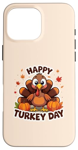 Hülle für iPhone 16 Pro Max Happy Turkey Day Thanksgiving Day Truthahn Family Dinner Kids von Happy Turkey Day Thanksgiving Turkey Pilgrim tees