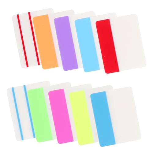 Happyyami Transparente Haftnotizen Wiederverwendbare Memo Pads Für Schule Büro Und Planung Praktische Notizblöcke Verschiedenen Für Kreative Organisation von Happyyami