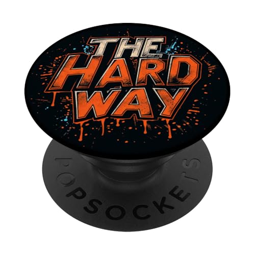 The Hard Way Kostüm für Jungen und Mädchen PopSockets mit austauschbarem PopGrip von Hard Way Outfit