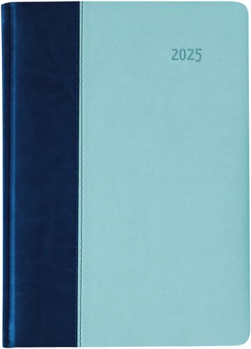 Buchkalender Premium Air blau-azur - Kalender 2025 - Cheftimer A5 - ZETTLER Kalender - 1 Tag 1 Seite - Format 15 cm x 21 cm von Harenberg