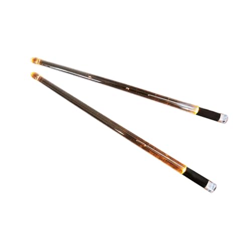 Harilla 2 Stück leuchtende Drumsticks, Musikinstrument, rutschfeste Trommelschlägel, leuchtende Drumsticks für Kinder, Schlagzeuger, Kinder, Übungen, Gelb von Harilla