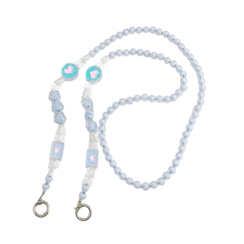 Harilla Perlen-Telefon-Lanyard, Perlen-Telefon-Charm für Geldbörse, Damen, Reisen, Einkaufen, Camping von Harilla