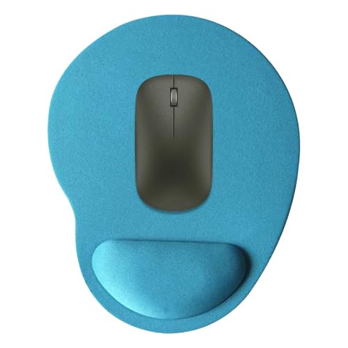 Mäusepad mit Handgelenkauflage – Mousse-Pad mit Gel-Handgelenkstütze | Computer-Pointer-Pad Mäusepad Handgelenkauflage | Mäusepads & Handgelenkauflagen, bequemes Computerzubehör für Damen, Herren, von Harmoousue