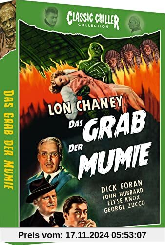 Das Grab der Mumie (1942) - Erstmals in deutscher Sprache - Classic Chiller Collection # 21 - Deutsche Blu-Ray Premiere - Inkl. Hörspiel CD - Limited Edition! von Harold Young