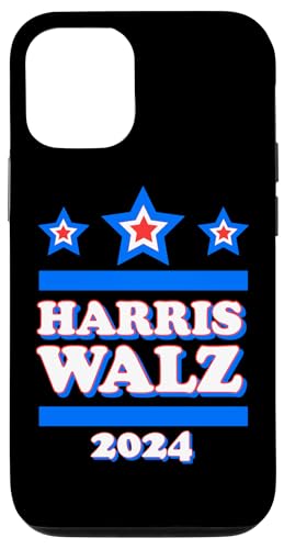 Hülle für iPhone 13 Pro Harris Tim Walz 2024 Wahlen Präsident Patriotische Demokraten von Harris Tim Walz 2024 Elections President Patriotic