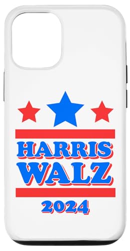 Hülle für iPhone 14 Harris Tim Walz 2024 Wahlen Präsident Patriotische Demokraten von Harris Tim Walz 2024 Elections President Patriotic