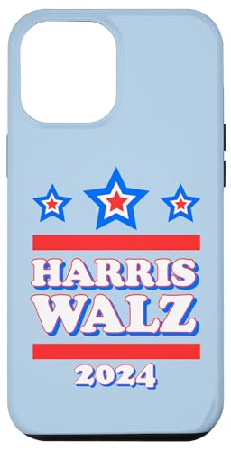 Hülle für iPhone 14 Plus Harris Tim Walz 2024 Wahlen Präsident Patriotische Demokraten von Harris Tim Walz 2024 Elections President Patriotic