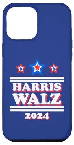 Hülle für iPhone 14 Pro Max Harris Tim Walz 2024 Wahlen Präsident Patriotische Demokraten von Harris Tim Walz 2024 Elections President Patriotic