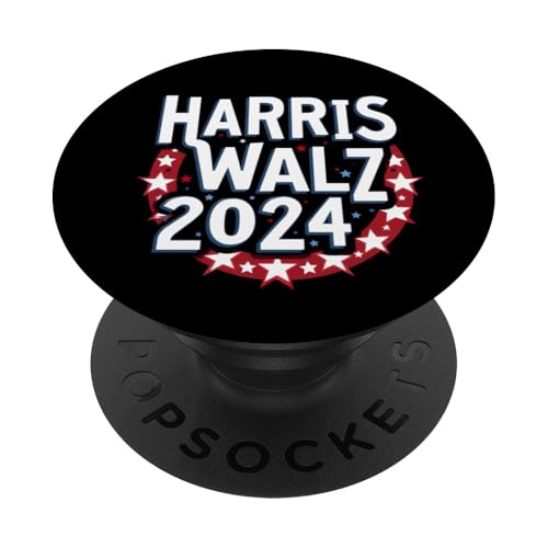 Harris Walz 2024 PopSockets mit austauschbarem PopGrip von Harris Walz 2024