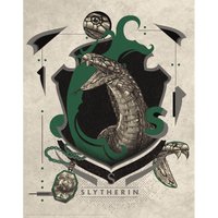 Harry Potter Kunstdruck: Slytherin-Wappen von Harry Potter