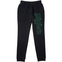 Harry Potter Slytherin Script Joggers - Black - S von Harry Potter