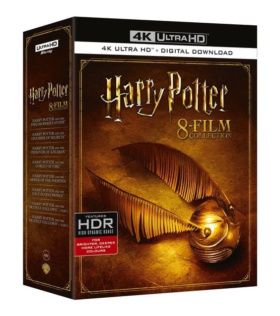 Harry Potter: The Complete 8-film Collection (4K Blu-Ray) (UK Import) von Harry Potter