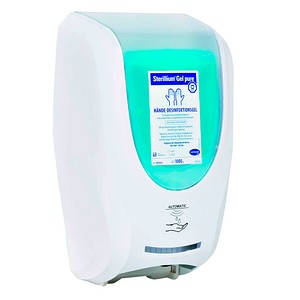 HARTMANN Desinfektionsspender CleanSafe touchless 9814440 weiß Kunststoff mit Sensor 1,0 l von Hartmann