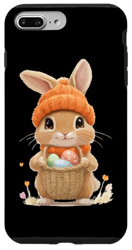 Ostern Deko Hase Osterhase Frauen Männer Kinder Ostern Hase Hülle für iPhone 7 Plus/8 Plus von Hase Ostern Deko Damen Herren Osterhasen Kostüm