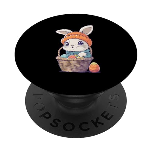 Ostern Deko Hase Osterhase Frauen Männer Kinder Ostern Hase PopSockets Klebender PopGrip von Hase Ostern Deko Damen Herren Osterhasen Kostüm