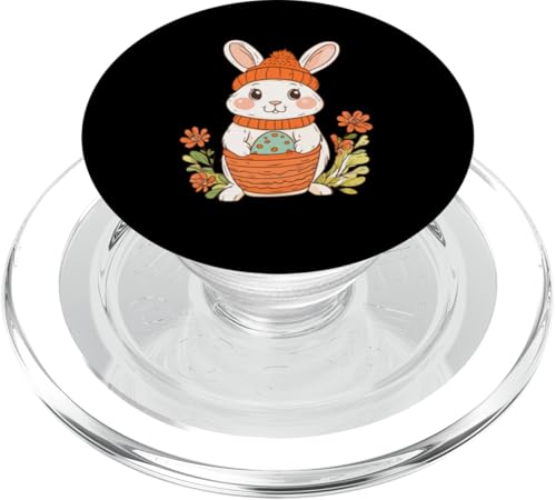 Ostern Deko Hase Osterhase Frauen Männer Kinder Ostern Hase PopSockets PopGrip für MagSafe von Hase Ostern Deko Damen Herren Osterhasen Kostüm