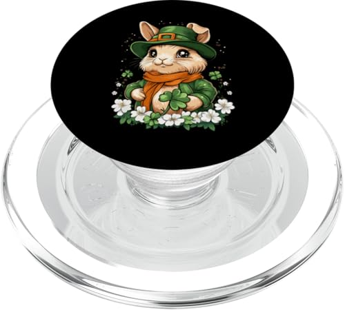 Kleeblatt Deko Frauen Männer Kinder St Patricks Day Hase PopSockets PopGrip für MagSafe von Hase St Patricks Day Kostüm Irish Damen Herren