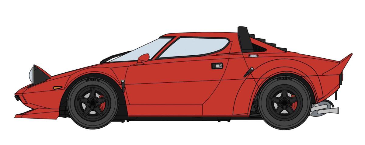 Lancia Stratos Hf Custom Version von Hasegawa