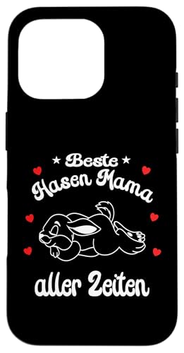 Beste Hasenmama aller Zeiten Hase Kaninchen Ostern Damen Hülle für iPhone 16 Pro von Hasen Kaninchen & Bunny Geschenke für Frauen Oster