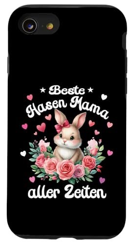 Beste Hasenmama aller Zeiten Hase Kaninchen Ostern Damen Hülle für iPhone SE (2020) / 7 / 8 von Hasen Kaninchen & Bunny Geschenke für Frauen Oster