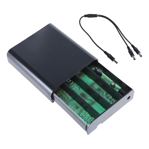 5 V 9 V 12 V Ausgang unterbrechungsfreie Stromversorgung Netzteil Box für 3 Stück 18650 Akku Powerbank Box von Hattba